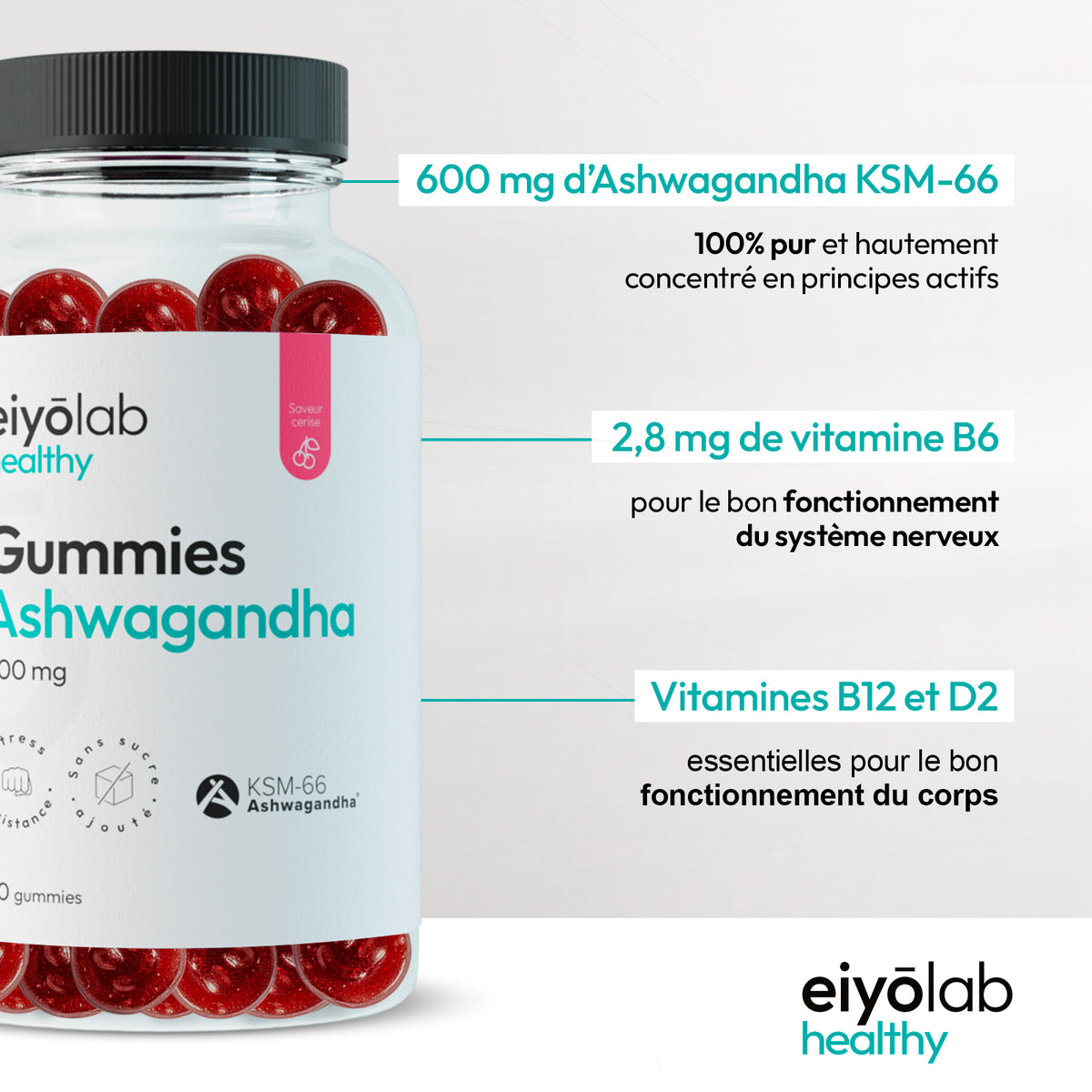 Gummies Ashwagandha KSM-66®