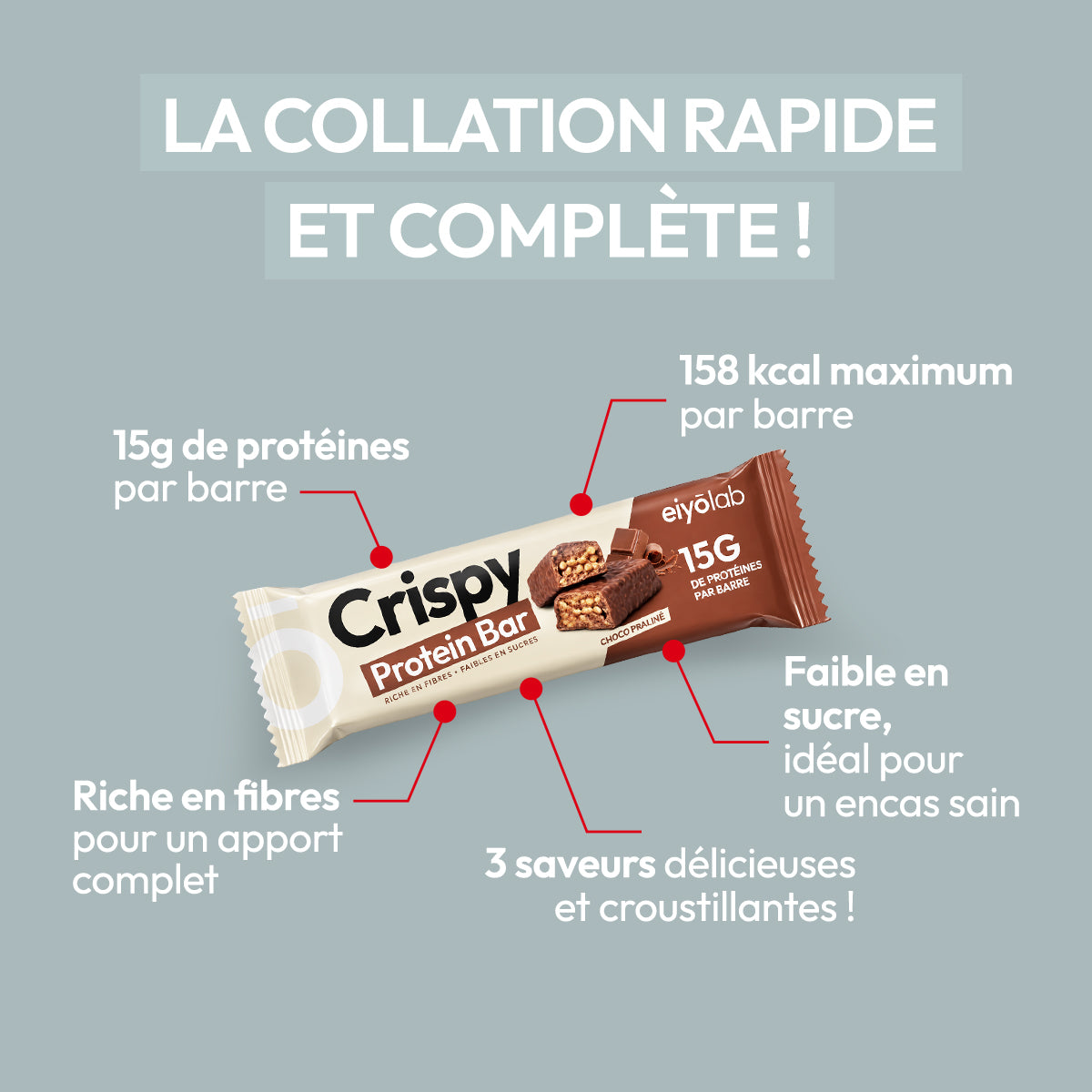 Crispy Protein bar