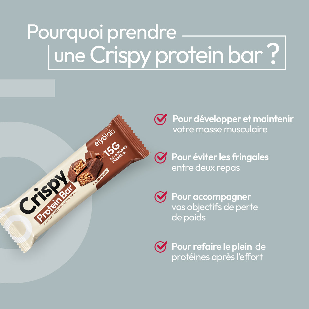 Crispy Protein bar