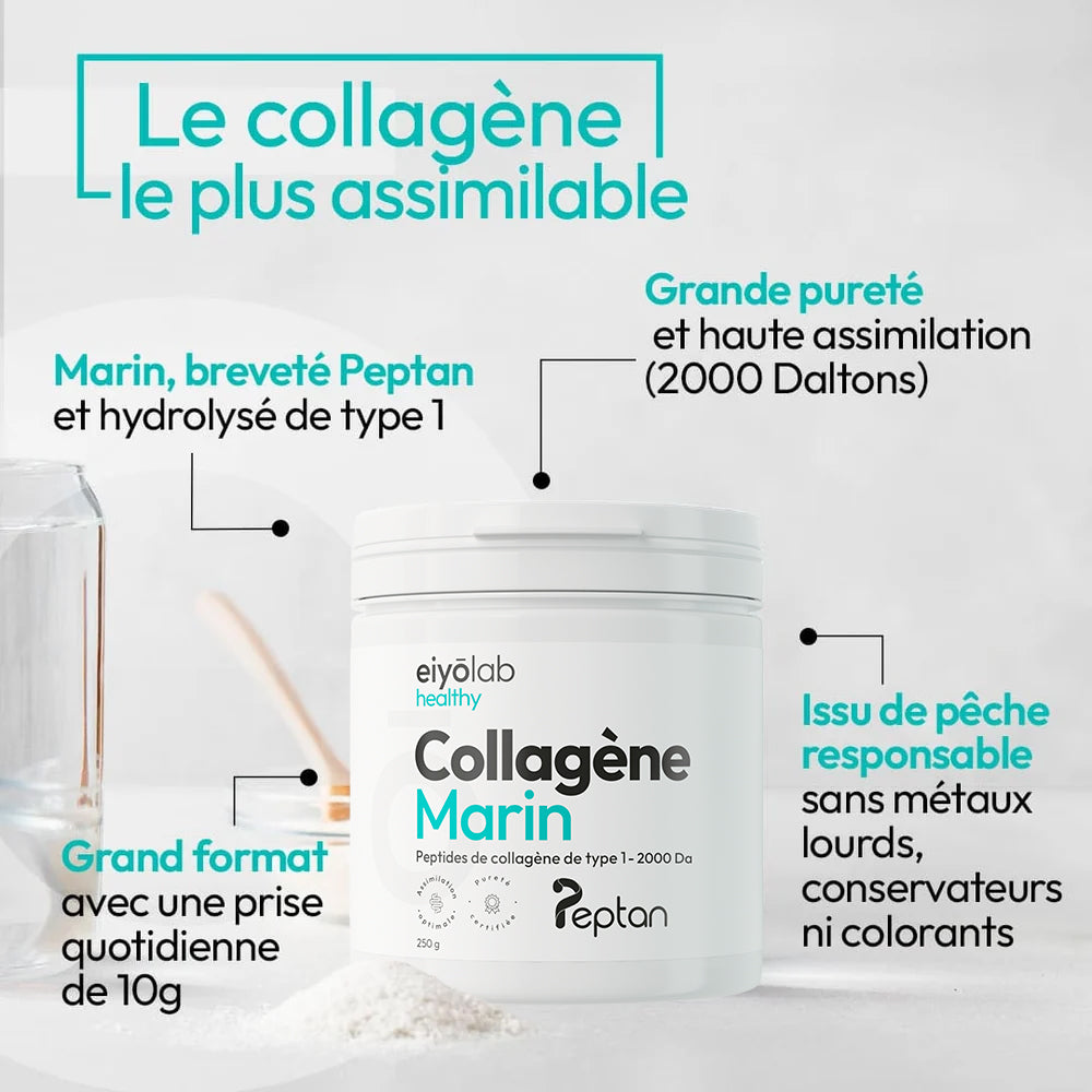 Collagène marin en poudre - Peptan®