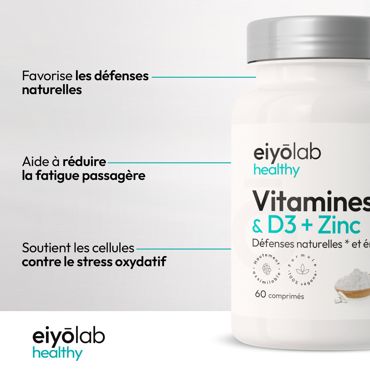 Vitamines C & D3 + zinc