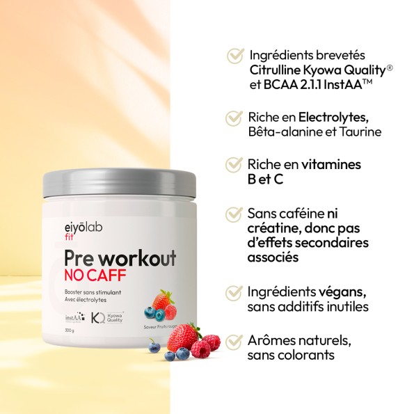 Pre Workout No Caf