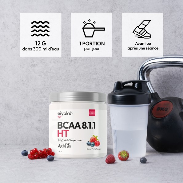 BCAA 8.1.1 HT en poudre