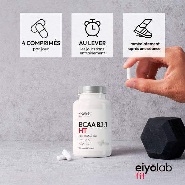 BCAA 8.1.1 HT en comprimé
