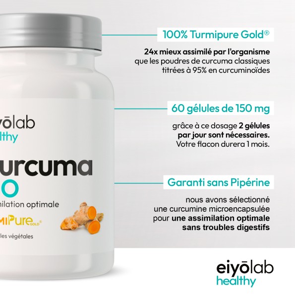 Curcuma Bio - TurmiPure Gold®