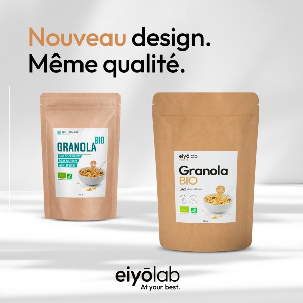 Granola aux 3 graines bio