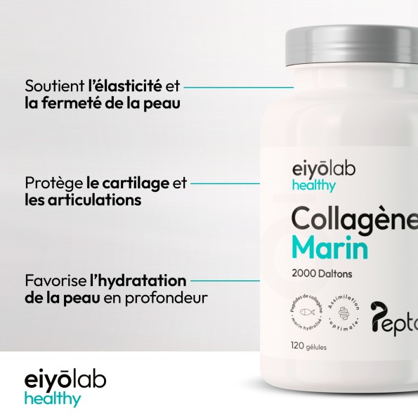 Collagène marin en gélules - Peptan®