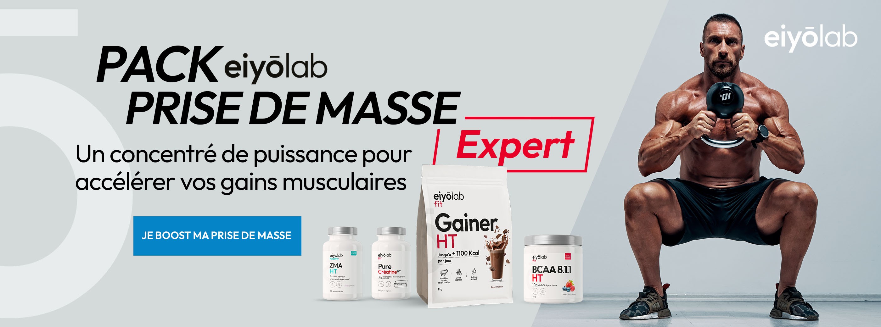 pack prise de masse expert